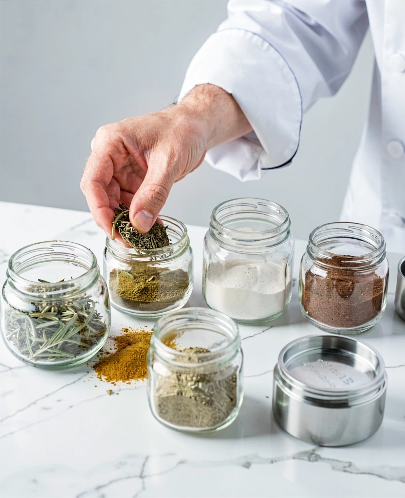 Precisión en la selección de ingredientes